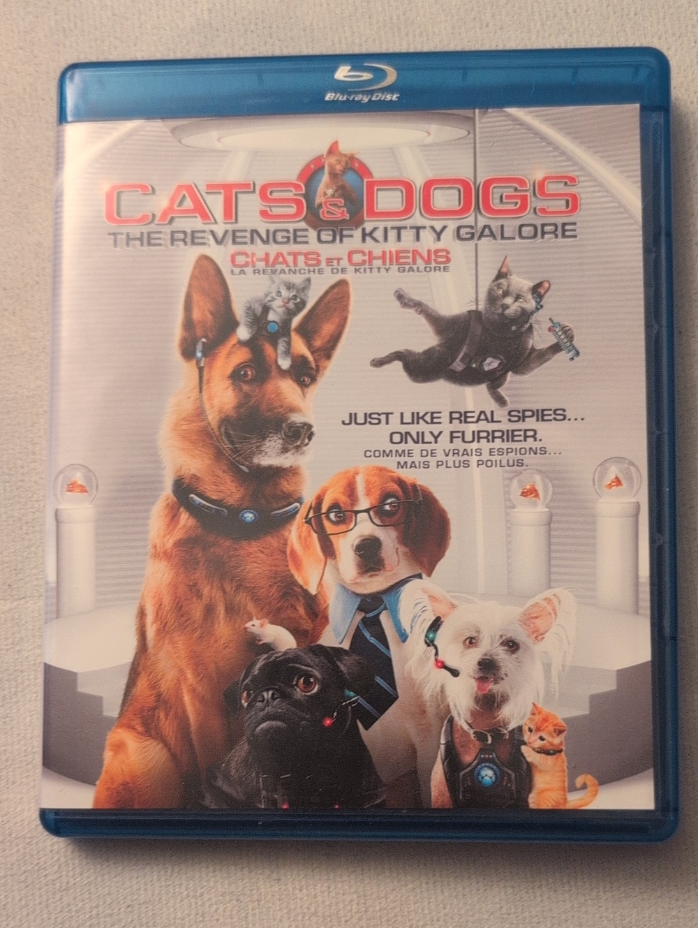 Cats & Dogs: The Revenge of Kitty Galore Blu-ray Bilingual